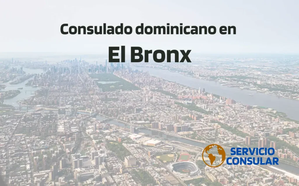 Consulado dominicano en el Bronx NY