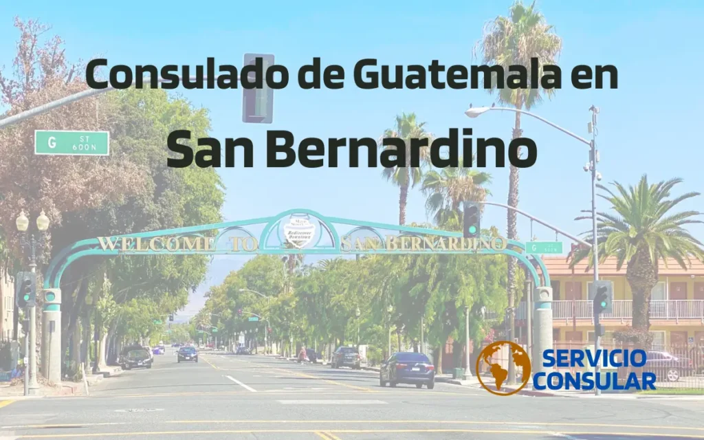 Consulado de Guatemala en San Bernardino California
