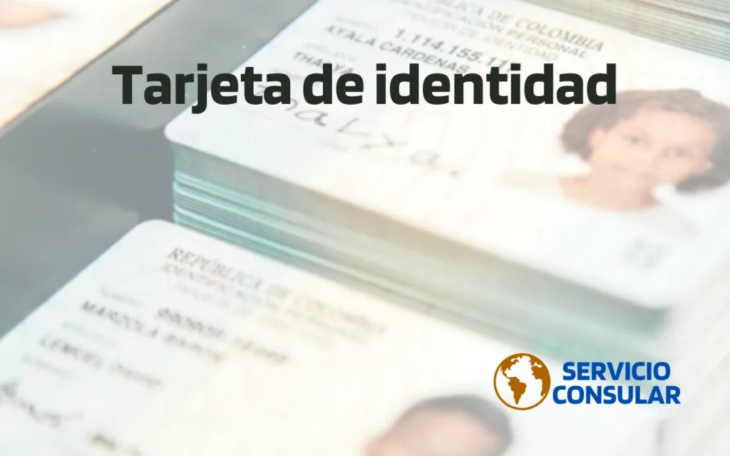 Tarjetas de identidad